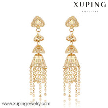 90982 Xuping Nova Moda China Jóias Por Atacado 18 K banhado a ouro Jewellry Brincos Do Parafuso Prisioneiro brincos